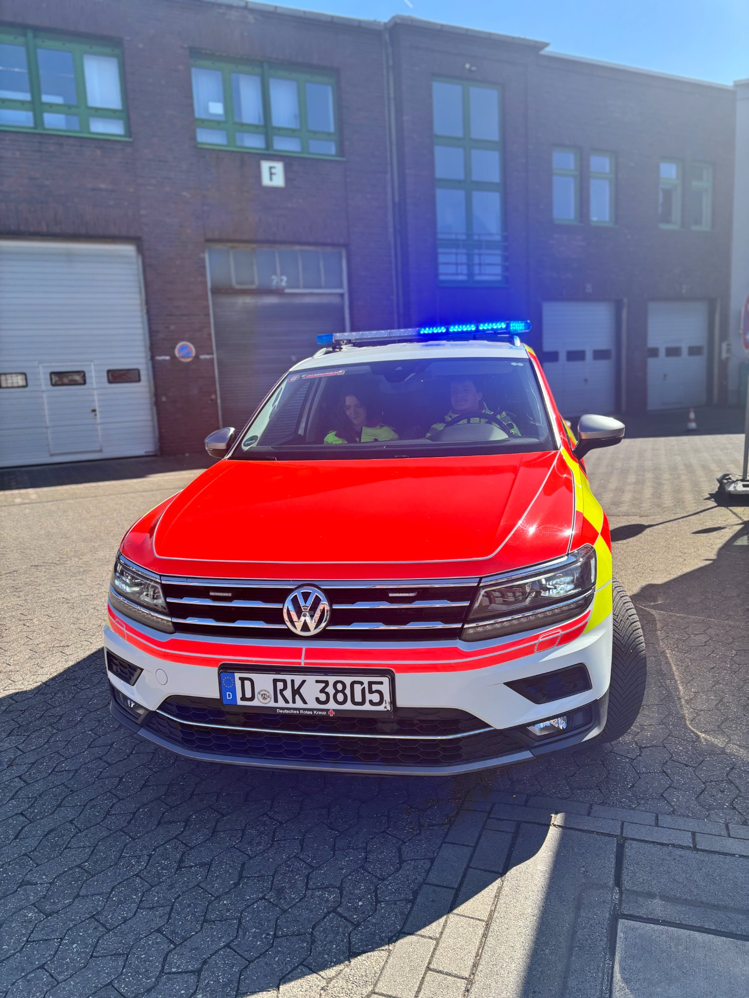 DRK Einsatzfahrzeug Düsseldorf