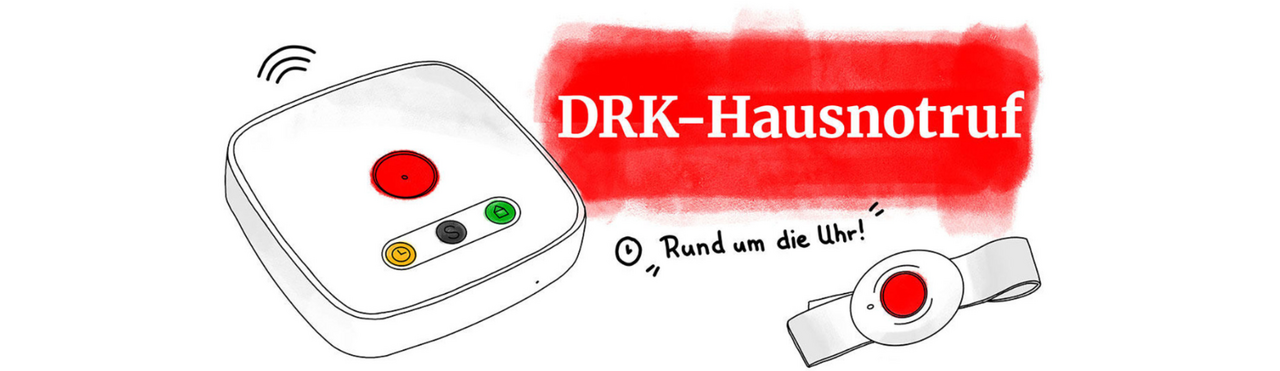 Zeichnung Hausnotruf Installation