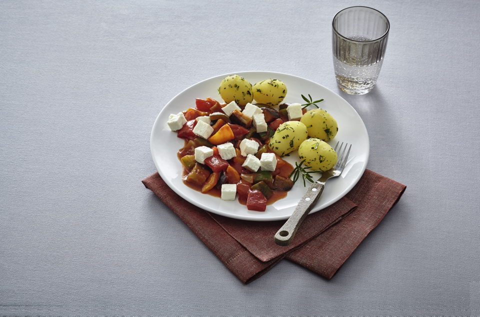 Mediterranes Paprika Gemüse