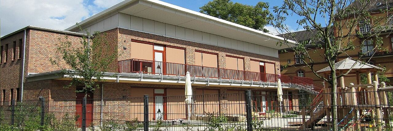 Außenansicht der Kita Kindertraum