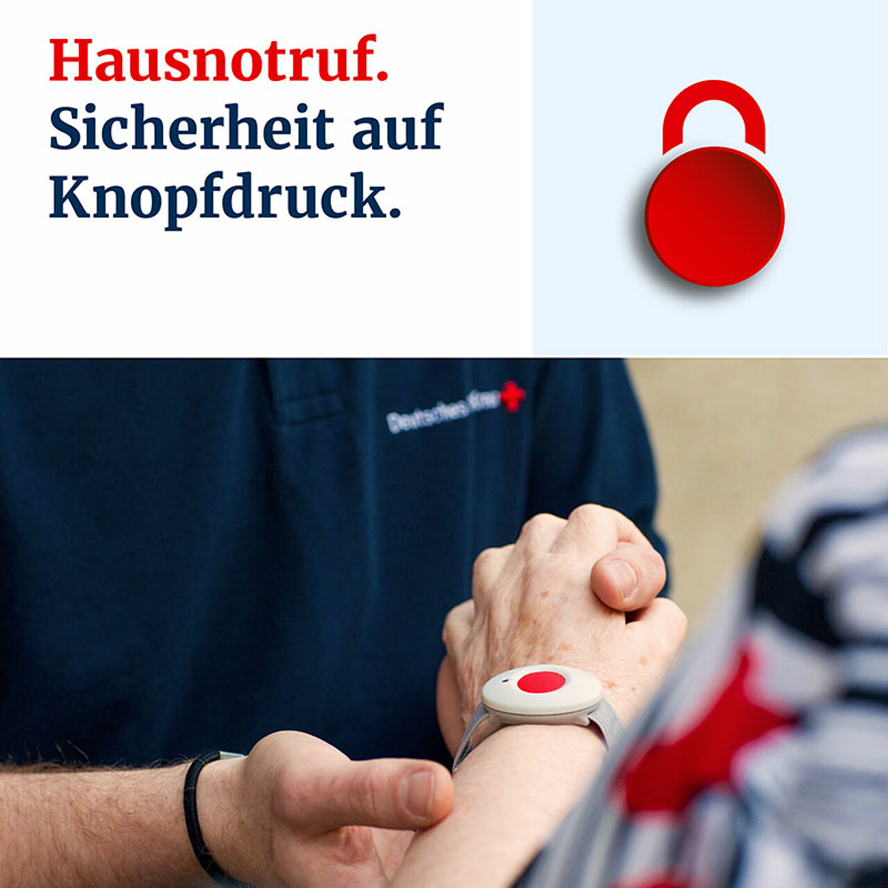 Sicherheit auf Knopfdruck